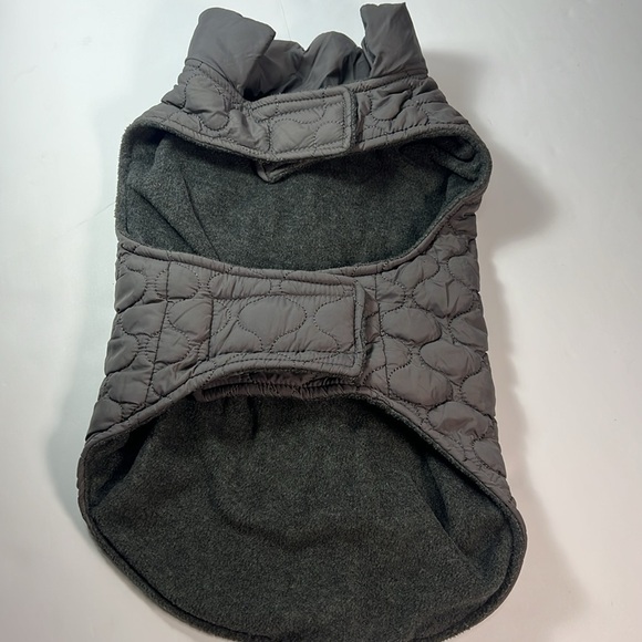 Friends Forever dark gray Dog Coat, large - Picture 5 of 6